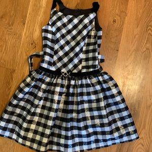 Jona Michelle plaid dress size: 8 kids